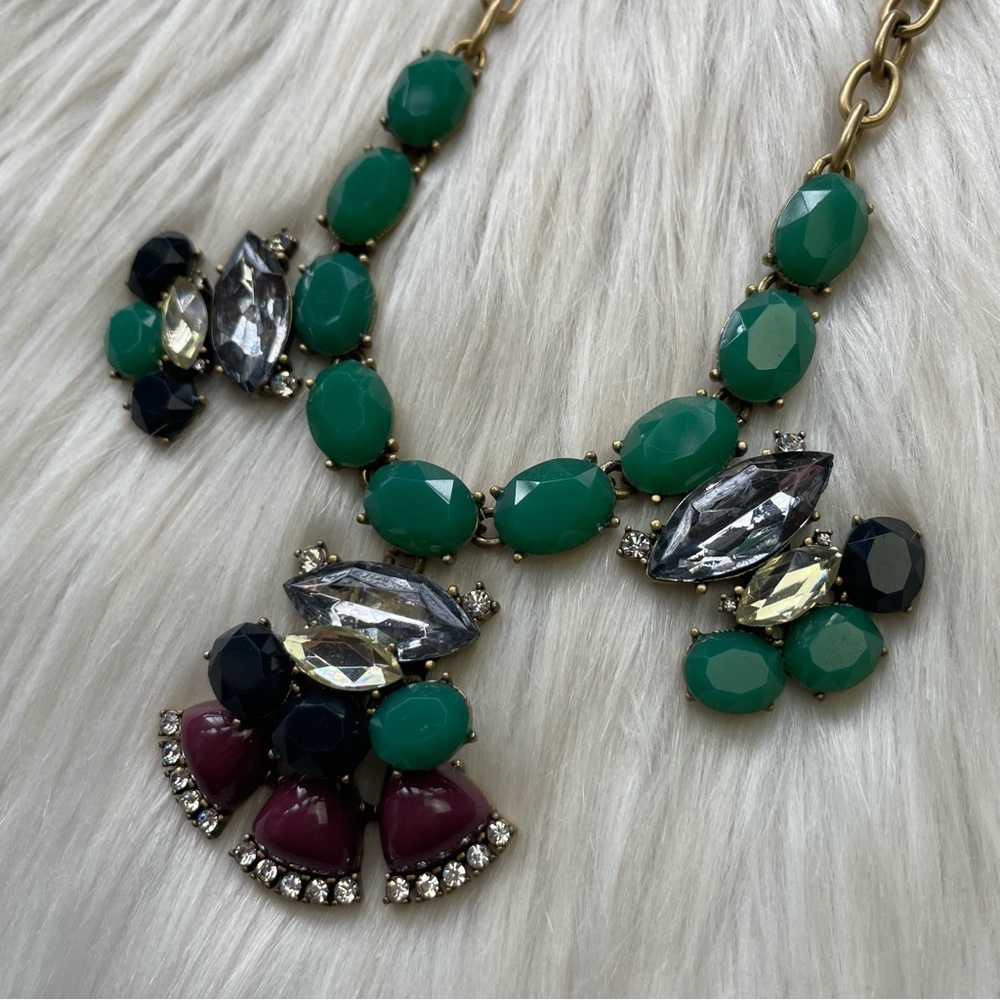 J.Crew brass tone necklace